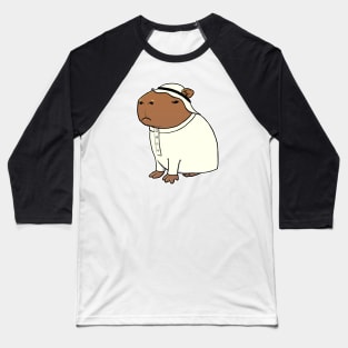 Capybara in a Thawb Baseball T-Shirt